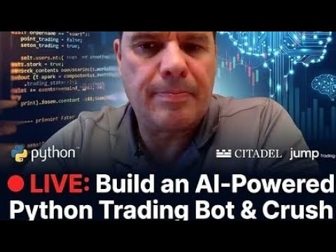 LIVE: Build an AI-Powered Python Trading Bot & Crush Elite Quant Interviews (Citadel, Jump)