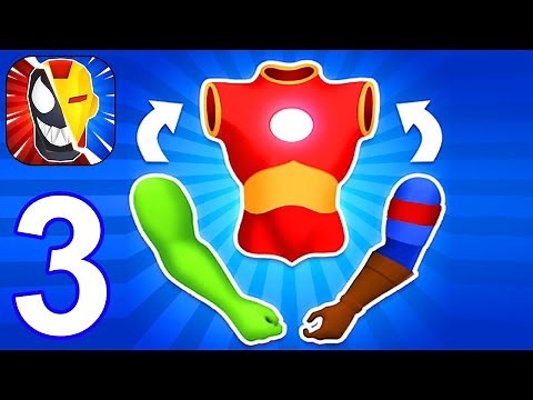 Mashup Hero - Gameplay Walkthrough Part 3 All Levels 16-19 (Android, iOS)