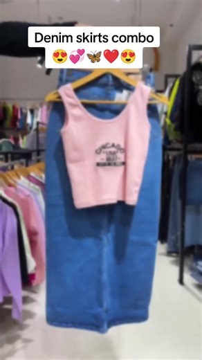 Stylish Denim Skirt Combinations for Fall