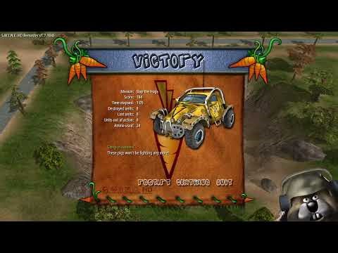 S.W.I.N.E HD Remaster Swapped Campaigns: Rabbits and Pigs