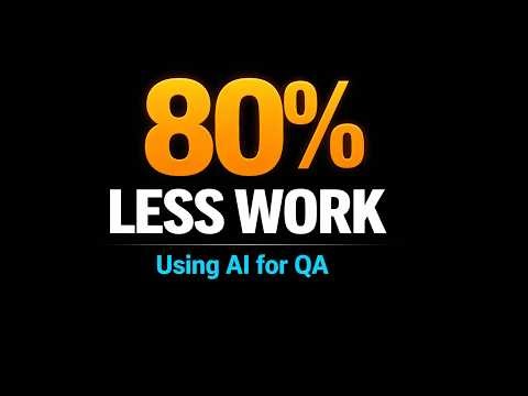 AI Makes QA Testing 80% Faster - Complete Guide (With Prompts)