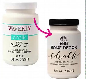 Can’t find Waverly chalk paint at your Walmart? Grab Folkart chalk paint instead! It’s a great alternative! Can be found at Michael’s or Hobby Lobby: https://www.michaels.com/folkart-home-decor-chalk-paint/M10430055.html https://www.hobbylobby.com/Crafts-Hobbies/Stencils-Craft-Paints/Acrylic-Craft-Paints/Home-Decor-Chalk-Paint---8-Ounce/p/80958464 | Windy City Crafts