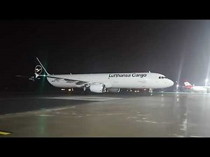 First A321 Lufthansa Cargo Full Freighter in VIE