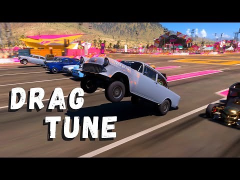 Hoonigan Bell-Air WHEELIE Build - Forza Horizon 5 (THE BEST DRAG TUNE)