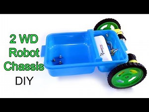 2WD robot/smart car chassis | How to make