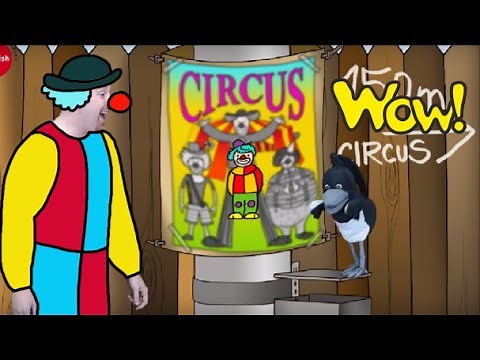 Come and see the clowns at the circus | English For Children | English For Kids