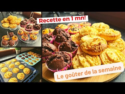 Prépares le goûter de la semaine en 1 minute!/ recette express