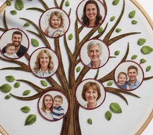 Family Tree of Love Hand Embroidery Design, Family Tree Embroidery PDF File - Etsy Canada
