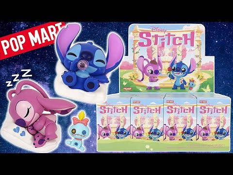 POP MART Disney Stitch on a Date Blind Box Unboxing FULL SET