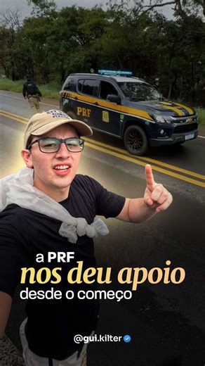 A PRF deu apoio desde o começo! Chora Lindberg