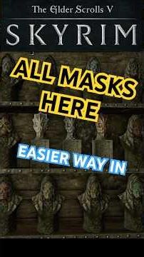 Skyrim’s Secret Mask Room Has an Even Easier Glitch Now