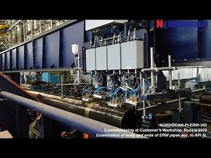 NORDISCAN-PI. For automatic ultrasonic testing of ERW-pipes