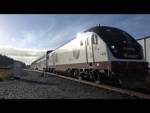 4K New Siemens Chargers in Amtrak Cascades Service!!