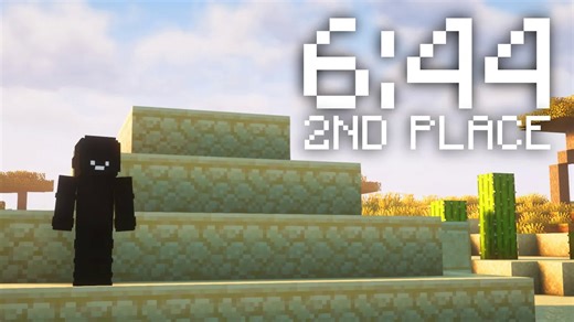 ❬edcr❭ ranked 6:44 沙漠神殿开世界第二