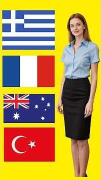 # 🌍 Countries and Flags in French | Part 2 | A1 • A2 • B1