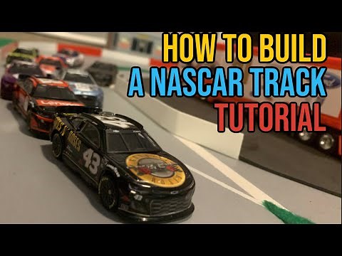 How to Build a NASCAR Stop Motion Race Track (Tutorial)
