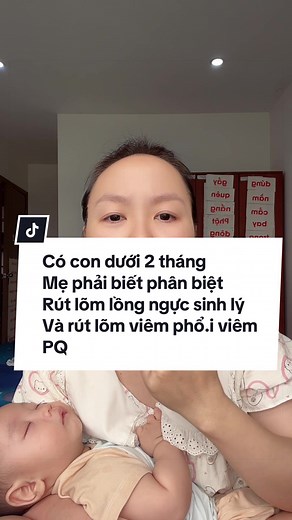 Phân biệt Rút lõm lồng ngực sinh lý và viêm