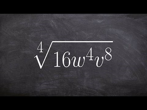 Simplifying radicals simplify a 4th root radical expression