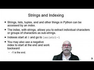 PY03C - STEM Programming with Python - Chapter 3 - String Indexing Operator