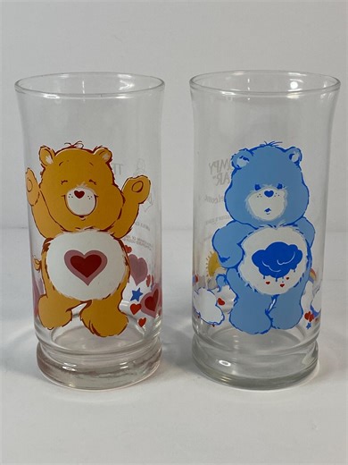 1983 Pizza Hut Care Bears Collector Series Drinking Glasses Sold Individually - Etsy