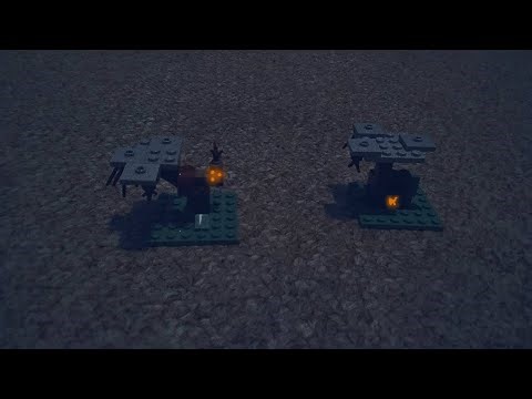 Lego micro minecraft Creaking build tutorial