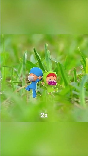 Pocoyo & Nina Dancing Sound Variations in 56 Seconds