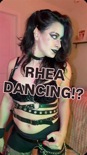 Arianna on Instagram: "Rhea Dancing? 💃 | Rhea Ripley Cosplay 🖤 #rhearipley #rhearipleycosplay #rhearipleywwe #fyp #cosplayer"
