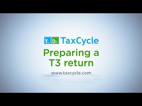 Preparing a T3 return - June 25, 2019