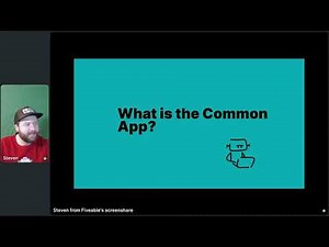 College Admissions - Common App Overview