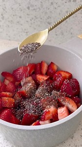 Homemade Strawberry Jam 🍓 SAVE this recipe share with your friends 🫶🏼 ✨Follow @nourish_naturally for more easy healthy recipes ✨ Strawberries are fresh, in-season & so affordable right now, so it’s time to make your own batch of my Homemade Strawberry Jam! Here’s my healthy easy recipe🍓 Ingredients: 2 cups fresh strawberries, chopped 2 Tbsp chia seeds Juice of ½ a small lemon 1 Tbsp honey or maple syrup Method: Place all ingredients in a small saucepan & simmer over low heat for about 10-15m