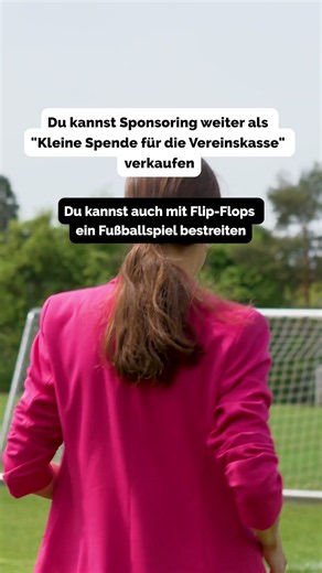 Sponsoring als "kleine Spende" verkaufen? Der Fehler, der deinem Verein den Deal kostet