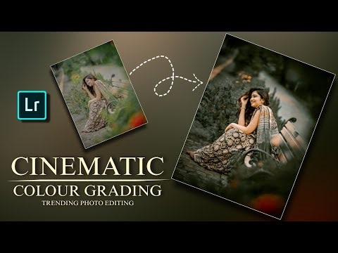 New Lightroom cinematic tone photo editing//Lightroom preset download free//