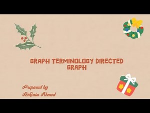 Discerte - Graph terminology directed graph
