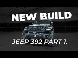 2025 Jeep Rubicon 392 Custom Build Begins | Apex Armor, Lift & Off Road Setup