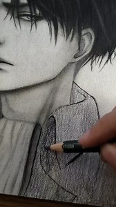 drawing Levi Ackerman Artist: @jianart_11 #leviackerman #shingekinokyojin #attackontitan #attackontitanfanart #aot #drawing | On Spotlight