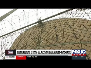 Multiple inmates at Mobile Metro Jail face new sexual harassment charges