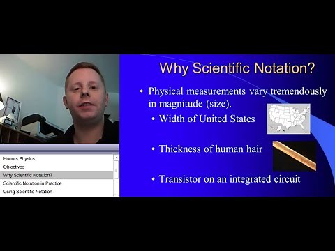 High School Physics: Scientific Notation