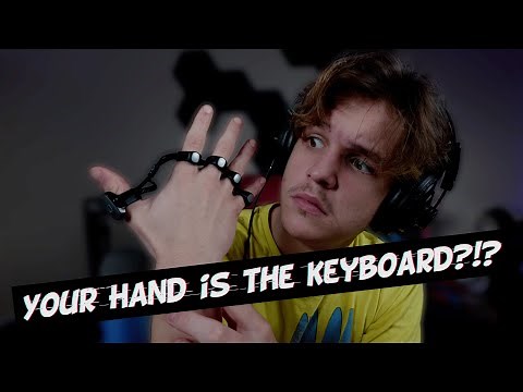 YOUR HAND IS THE KEYBOARD?!? Tap Strap 2 Guide and Review