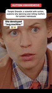 Temple Grandin invented what’s commonly called the “hug machine.” She designed it herself as a teenager to help calm her anxiety and sensory overload by giving deep pressure stimulation similar to a firm hug. This device is also known as the squeeze machine or hug box, and versions of it have been used to help people with autism feel calmer through controlled pressure. #autismawareness #autismspectrumdisorder #templegrandin #scientist #autisticscientist #understandautism #AutismAcceptance | Anna