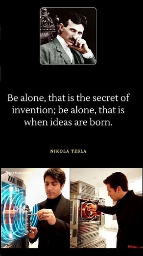 Nikola Tesla (1856–1943) was a Serbian-American inventor electrical engineer and physicist #physics