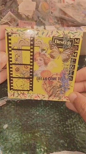 Mini Journal ASMR for Calm Minds 🍃/ Wait for the Final Look 🤍 | Journal ASMR #asmr #journaling #yt