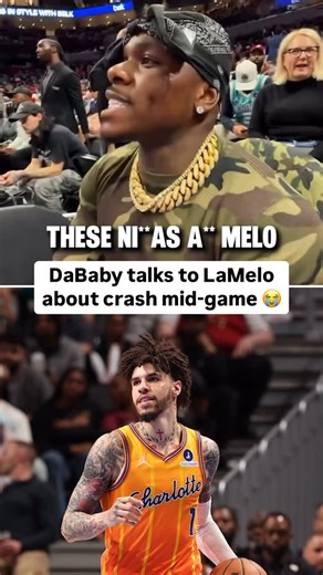 Who Likes Sports? | “Ni**as crash cars every day, b!” Hornets superfan DaBaby had words of encouragement for LaMelo Ball after his recent car accident 😅... | Instagram