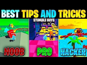 THE BEST TIPS & TRICKS FOR STUMBLE GUYS (2023)| Ultimate Guide to Become a Pro