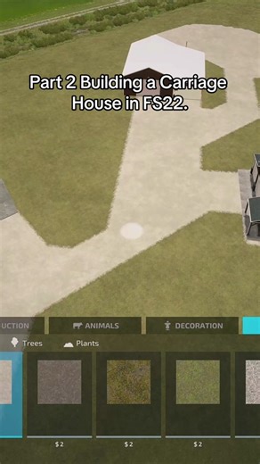 Part 2 Building a Carriage House in FS22. #fyp #housebuild #concept #fs22 #fs22mods #fs22farmbuild #farmingsimulator22 #timelapse #fs22timelapse #fs22modded #reshade #playstation #xbox #pc