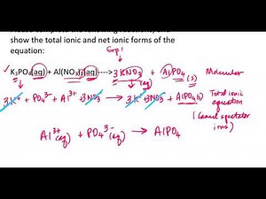 Net Ionic Equations