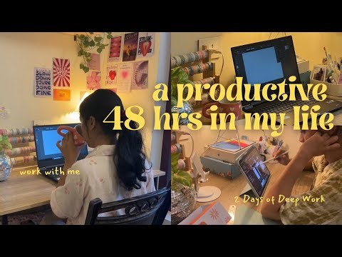 a productive 48 hrs in my life📝 || Malayalam vlog | Work with me