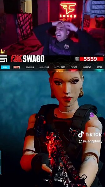 Swagg's Emotional Reaction to Losing -200 SR in Warzone