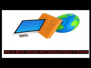 How to block inbound and outbound rules in firewall | why need firewall