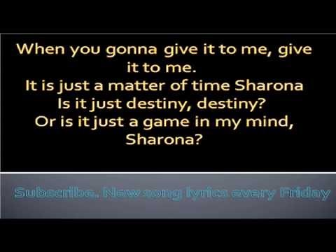 My sharona-The Knack-Lyrics