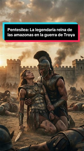 Pentesilea no llegó a Troya como una simple aliada, sino como una fuerza de la naturaleza decidida a cambiar el curso de la historia. Tras la muerte de Héctor, la reina de las Amazonas lideró a sus guerreras en un último intento por salvar la ciudad, enfrentándose a los héroes más temidos de Grecia. Su valor fue tal que incluso Aquiles, tras vencerla en combate, quedó conmovido por su grandeza. Una historia de honor, tragedia y el fin de una estirpe legendaria que merece ser recordada más allá d